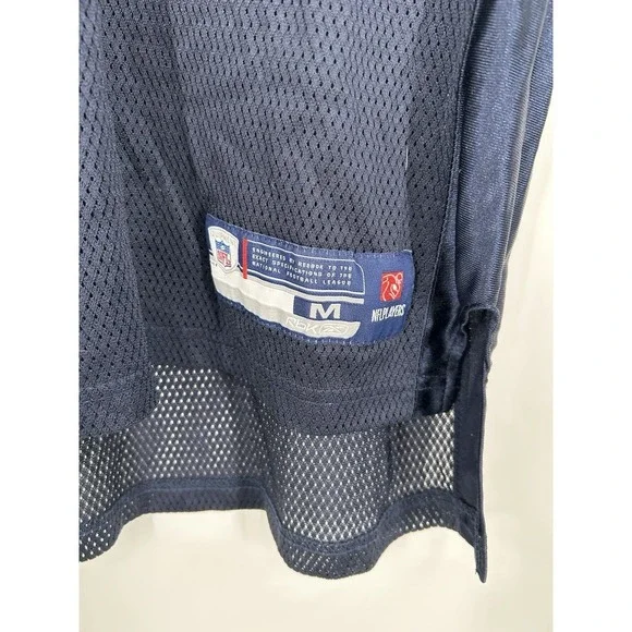 Brian Urlacher Chicago Bears Jersey Navy Blue Football NFL #54 Mens Medium - Picture 5 of 7